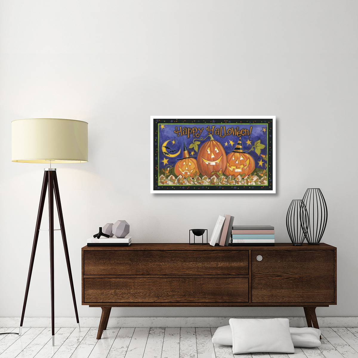 Halloween Wishes I -Paper Art-42&quotx26"