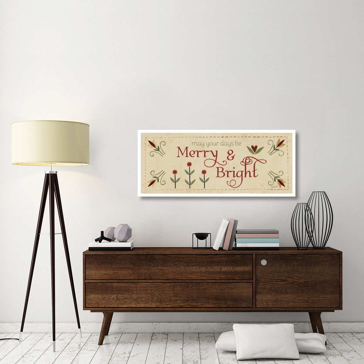 Festive Tiles V -Paper Art-52&quotx22"