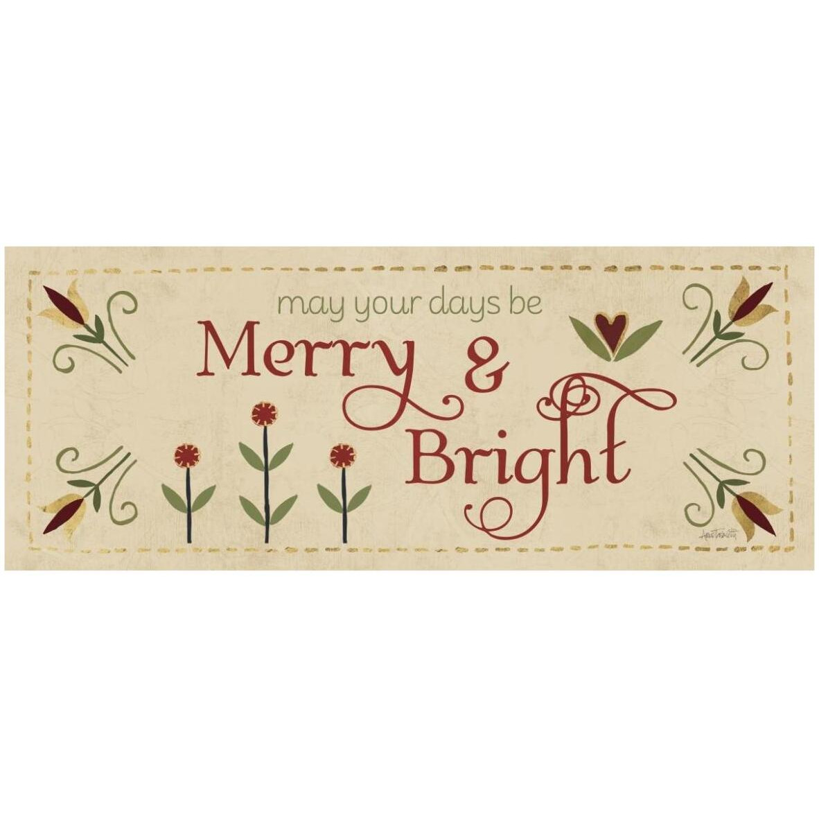 Festive Tiles V -Paper Art-77&quotx32"