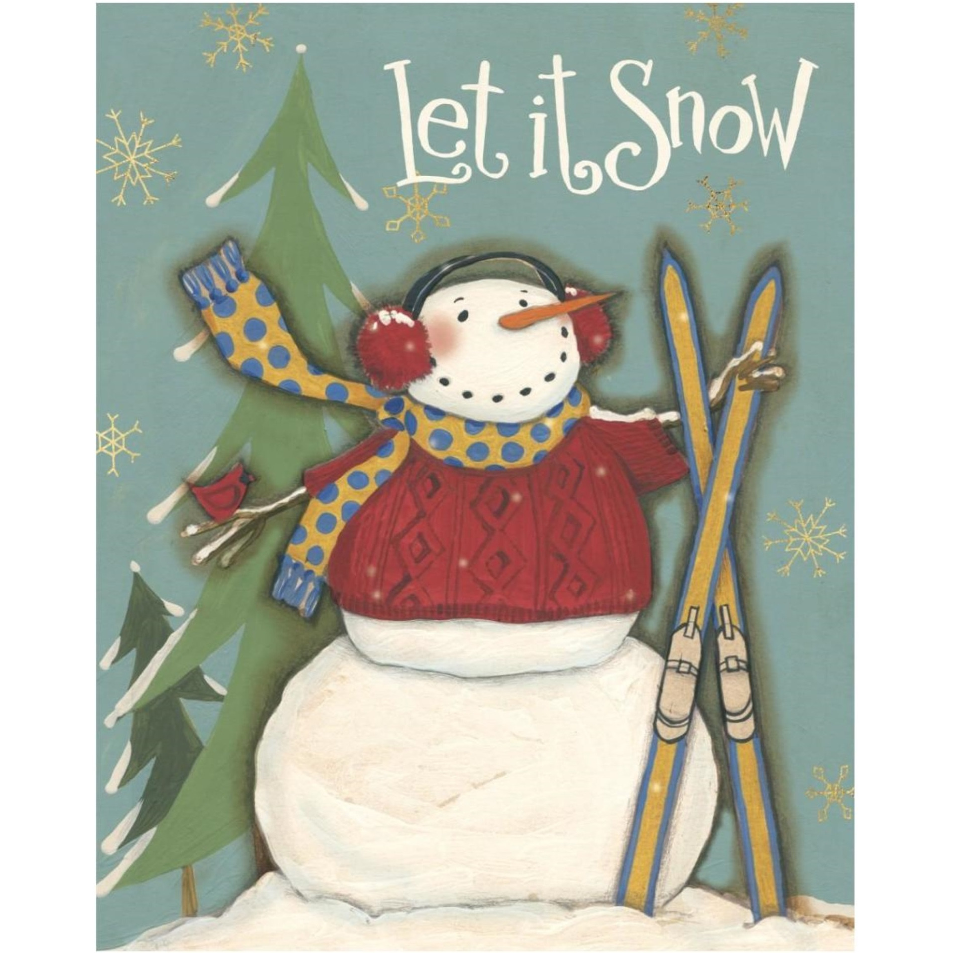 Snowman Season III -Paper Art-30&quotx37"