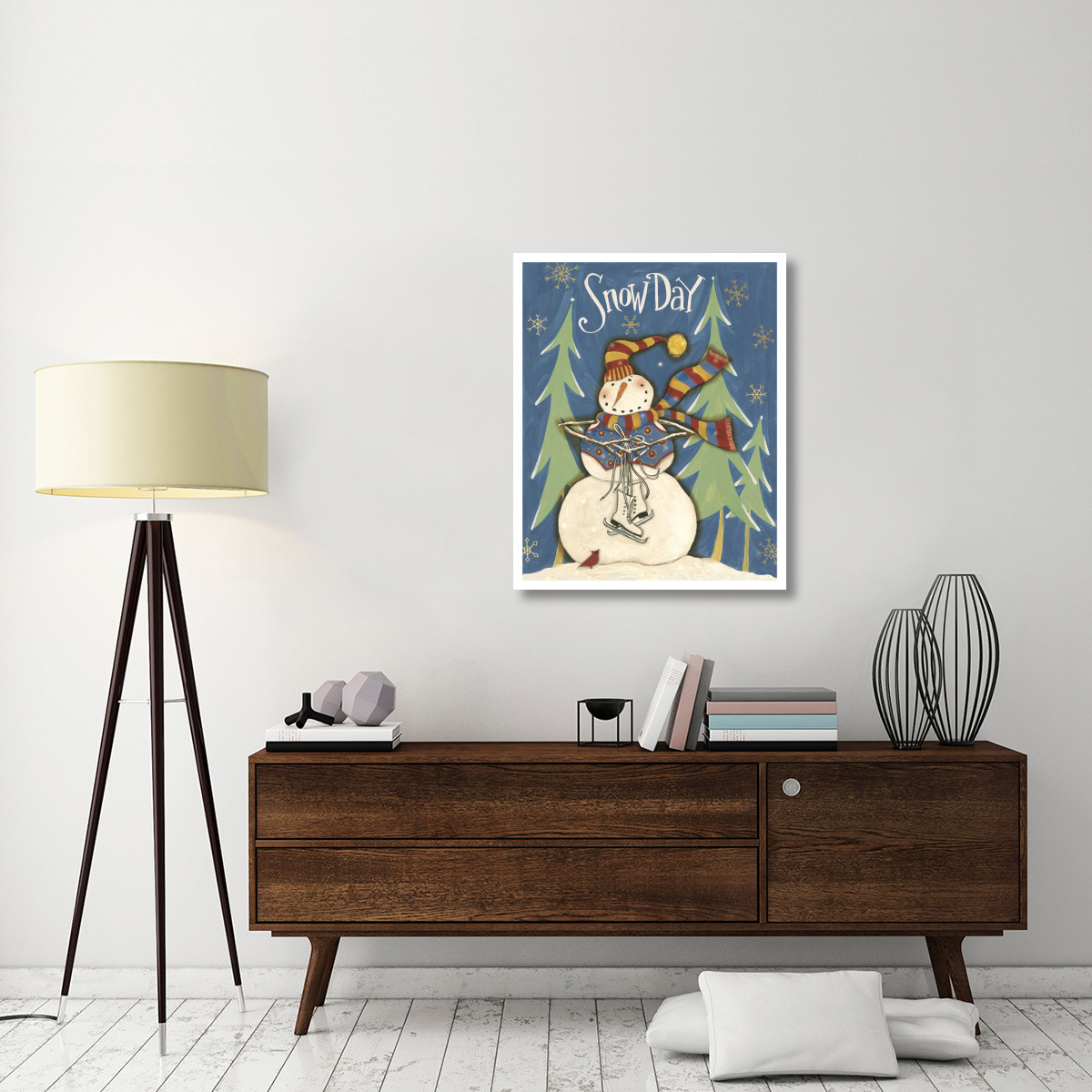 Snowmen Season IV -Paper Art-30&quotx37"
