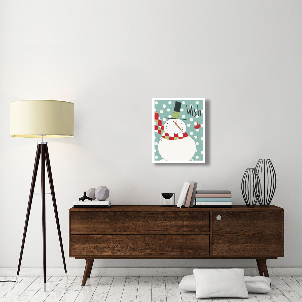 Whimsy Winterland III -Paper Art-22&quotx26"
