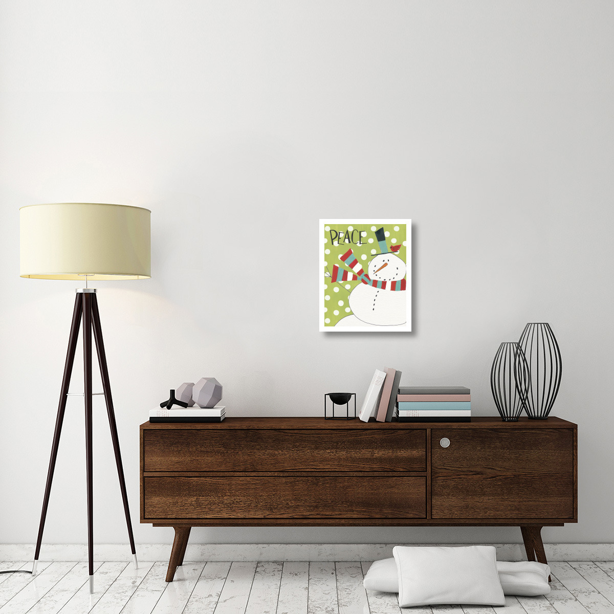 Whimsy Winterland IV -Paper Art-18&quotx22"