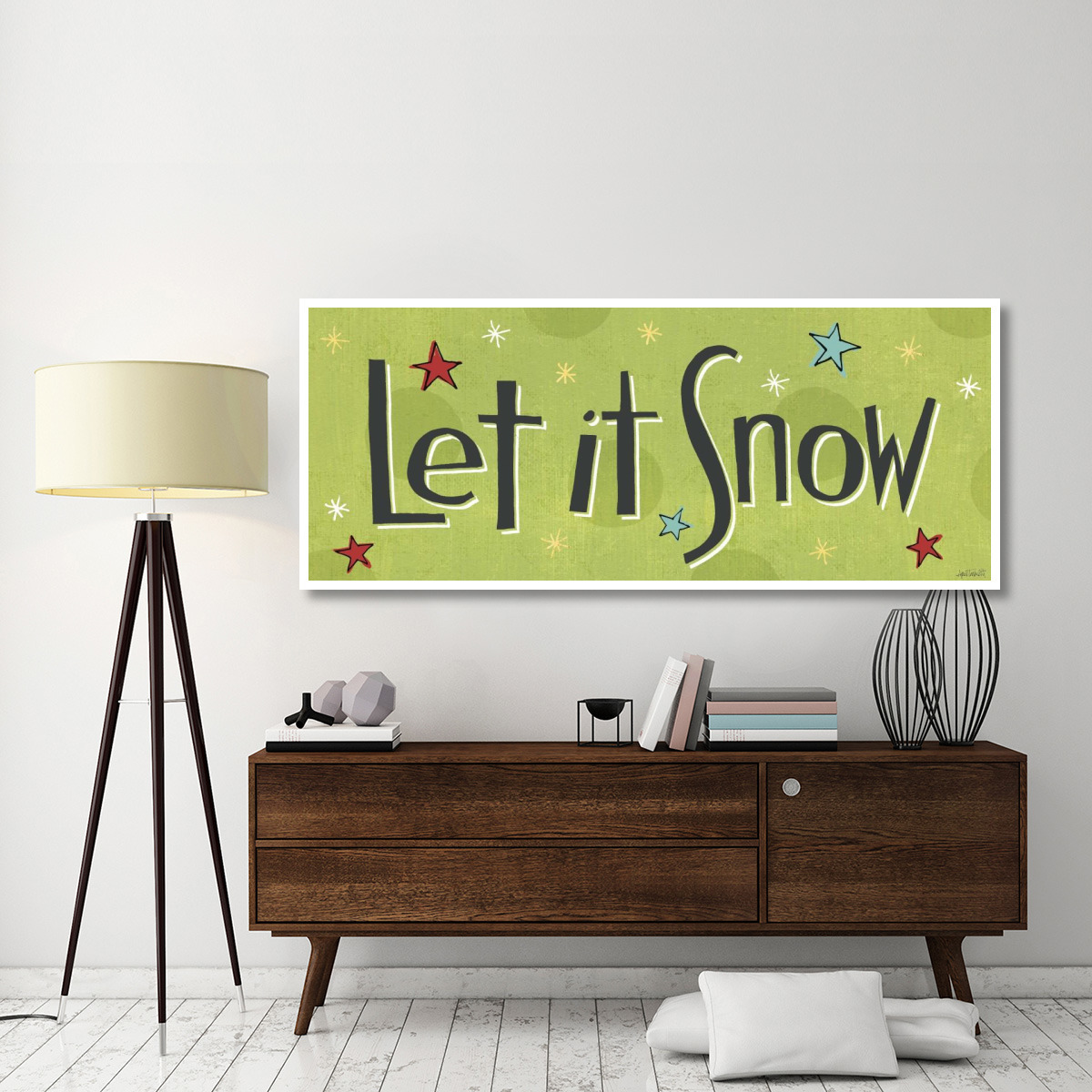 Whimsy Winterland VII -Paper Art-77&quotx32"