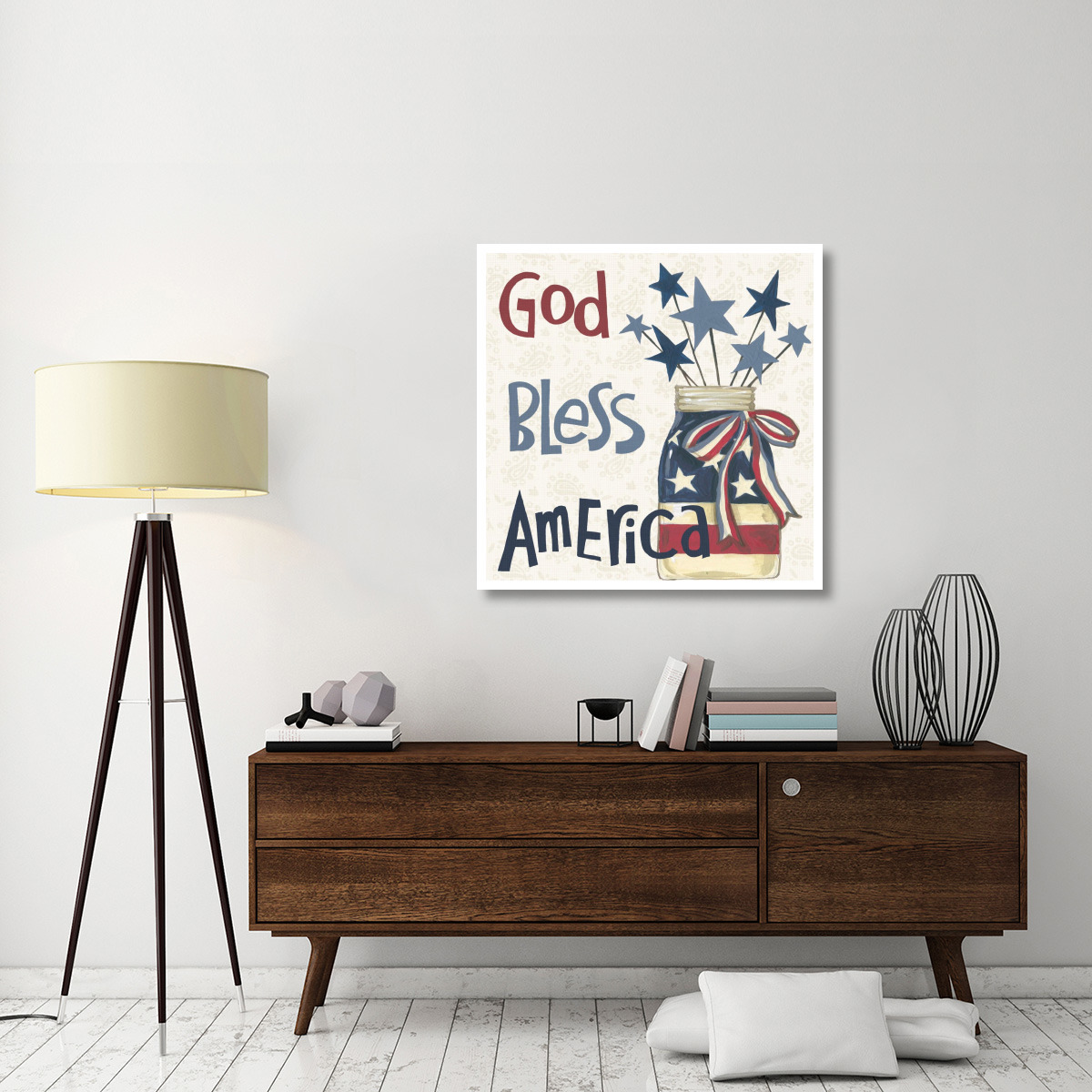 American Country II -Paper Art-38&quotx38"