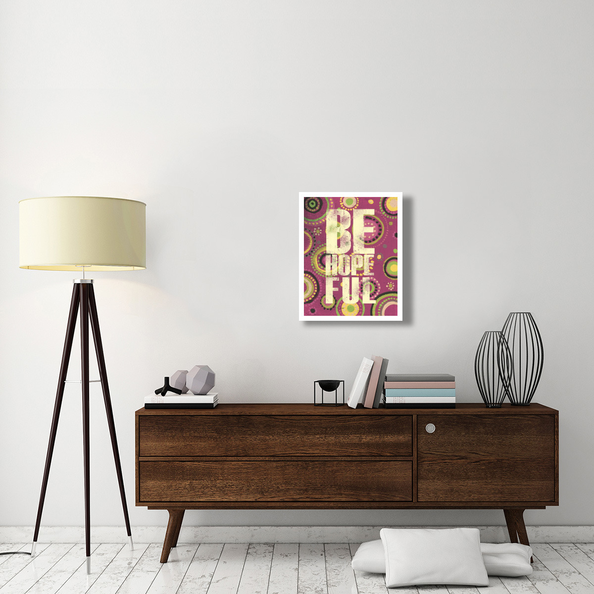 Bright Be Hopeful -Paper Art-22&quotx26"