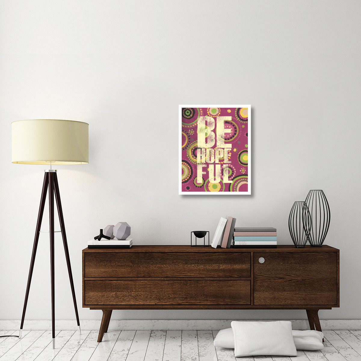 Bright Be Hopeful -Paper Art-24&quotx30"
