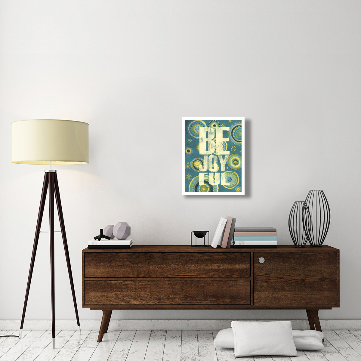 Bright Be Joyful -Paper Art-22&quotx26"