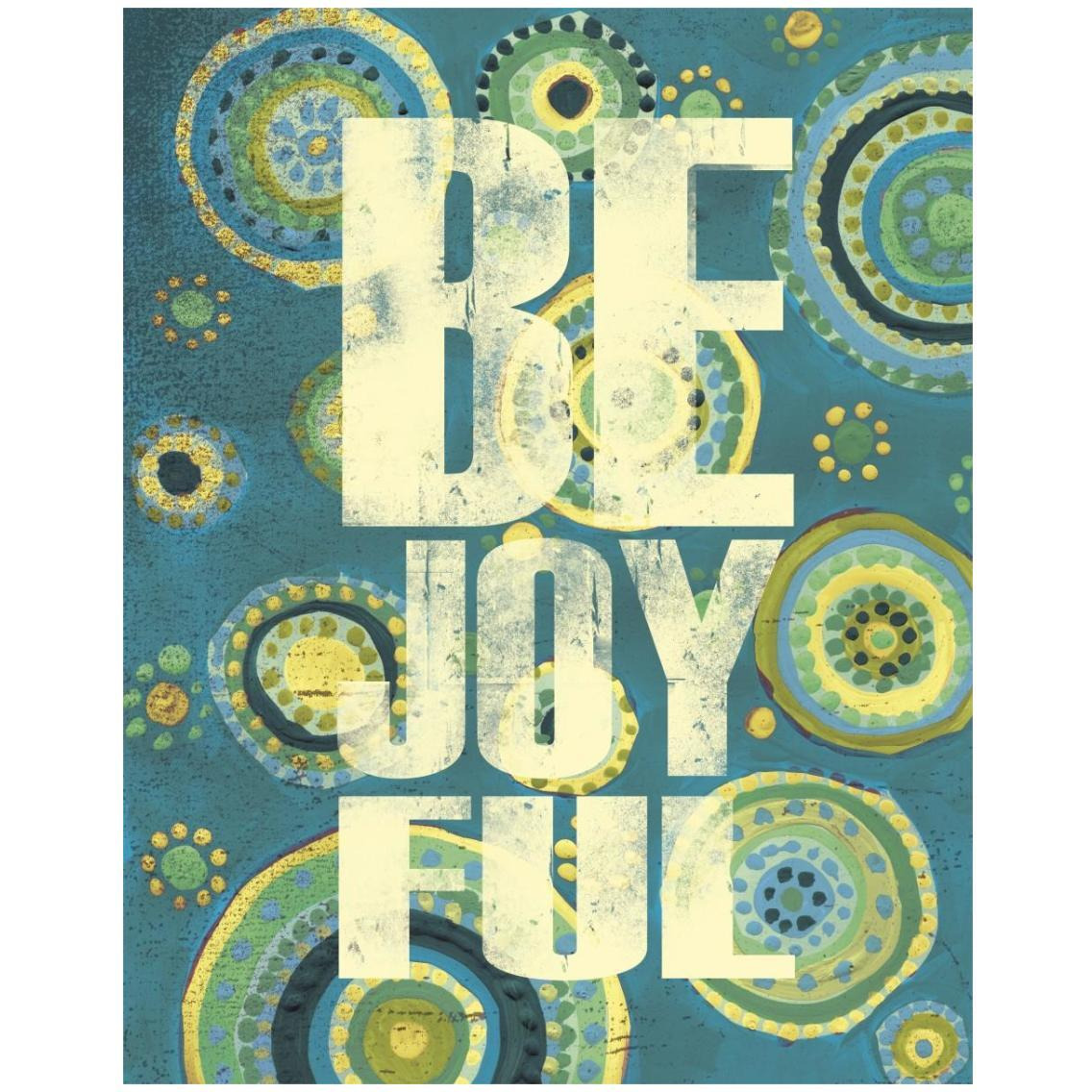 Bright Be Joyful -Paper Art-24&quotx30"