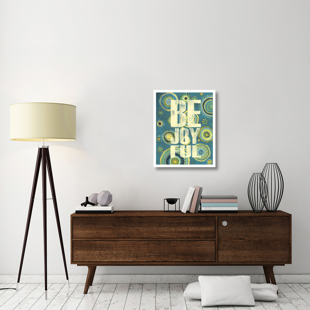 Bright Be Joyful -Paper Art-24&quotx30"