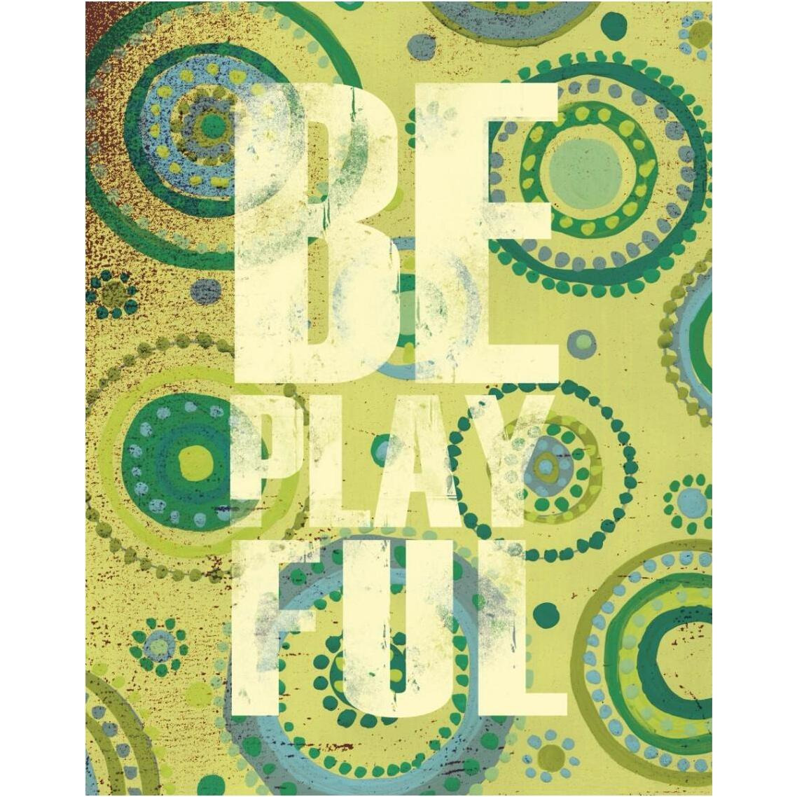 Bright Be Playful -Paper Art-30&quotx37"
