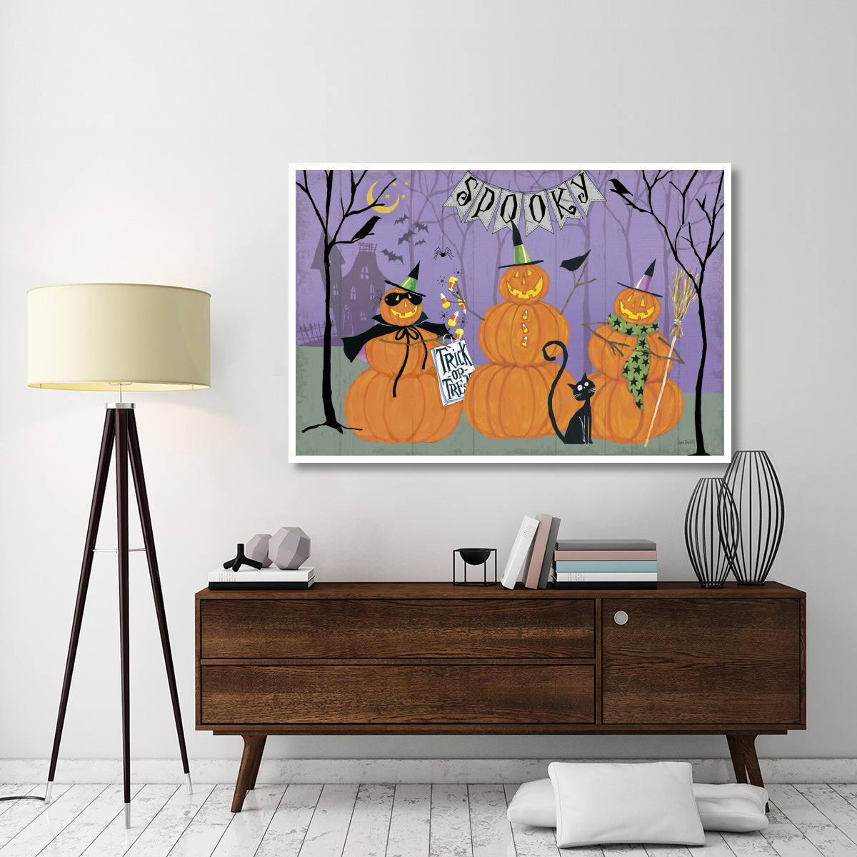 Happy Haunting I -Paper Art-62&quotx42"