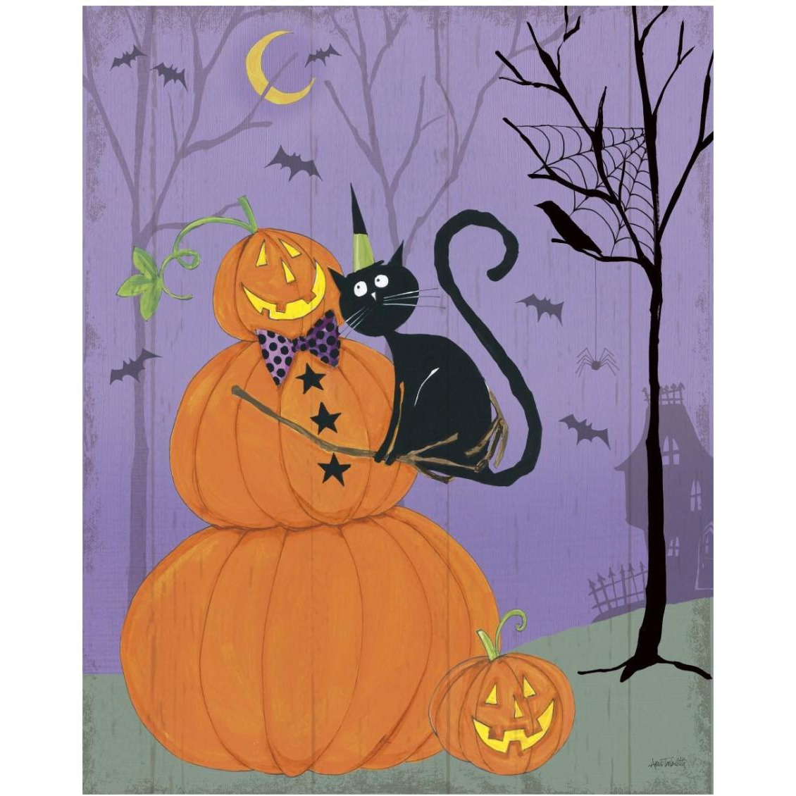 Happy Haunting IV -Paper Art-24&quotx30"