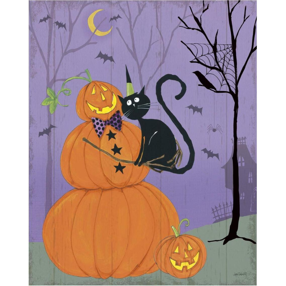 Happy Haunting IV -Paper Art-30&quotx37"