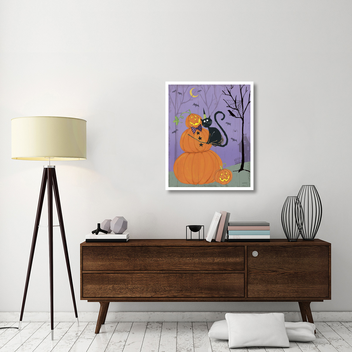 Happy Haunting IV -Paper Art-30&quotx37"