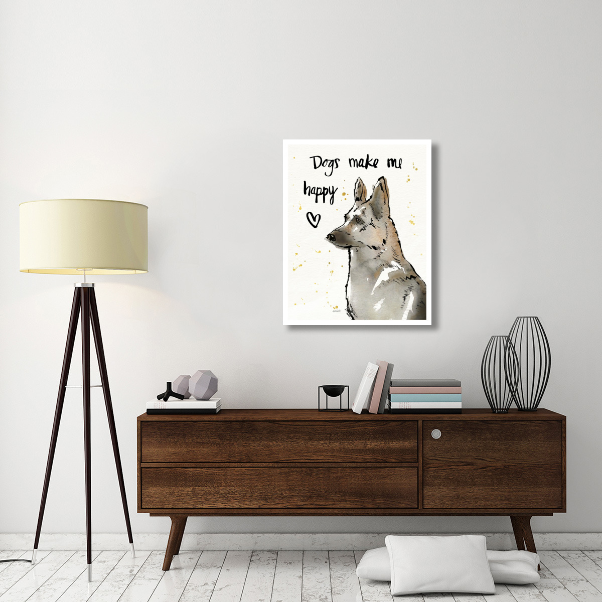 Strike a Paws VIII -Paper Art-30&quotx37"