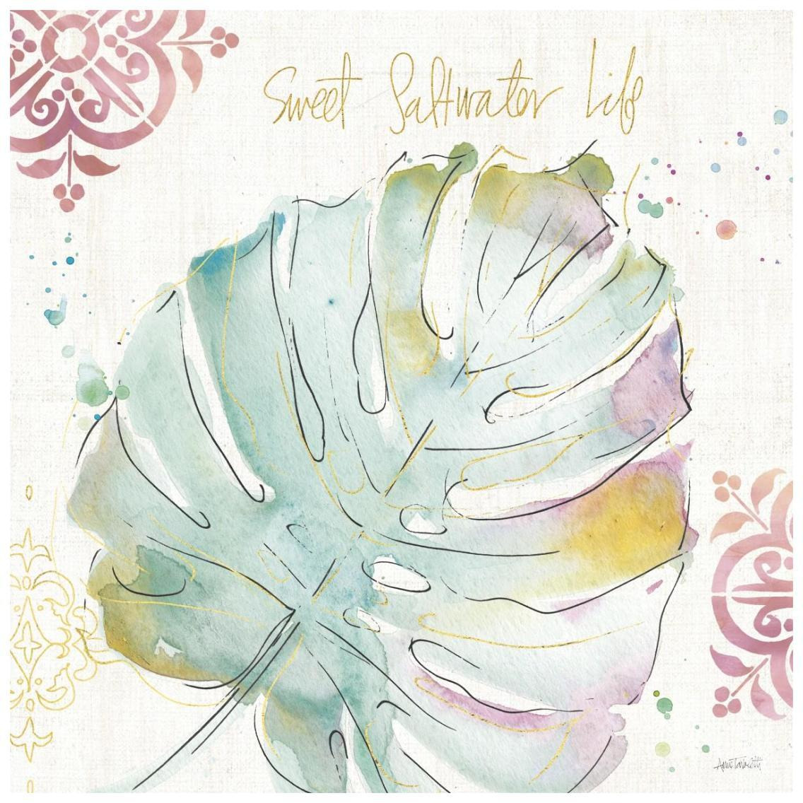 Palm Passion IV -Paper Art-26&quotx26"