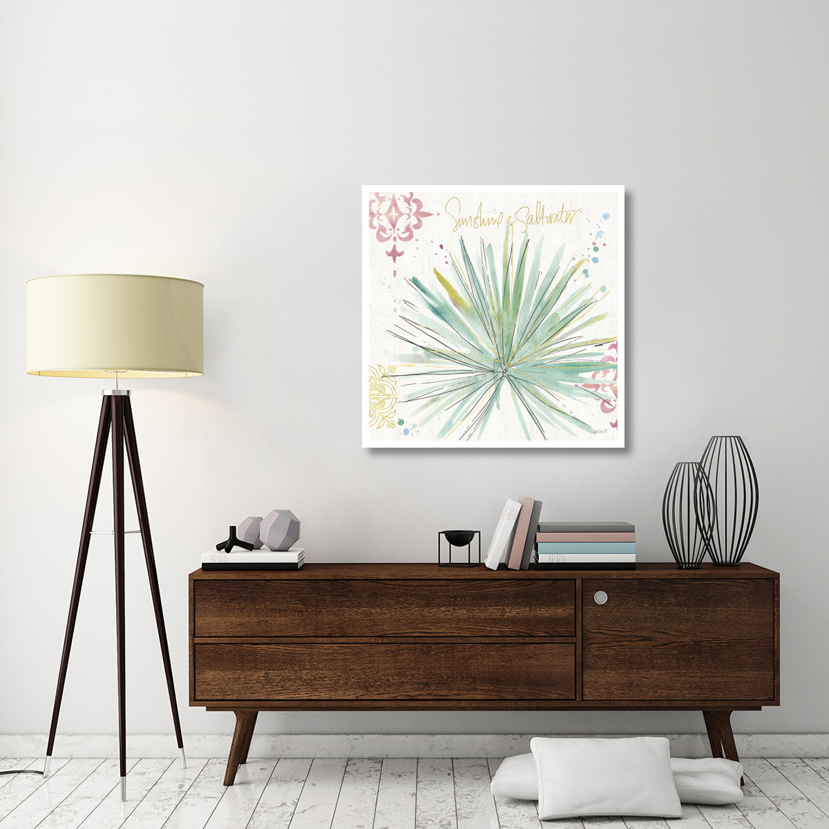 Palm Passion V -Paper Art-38&quotx38"