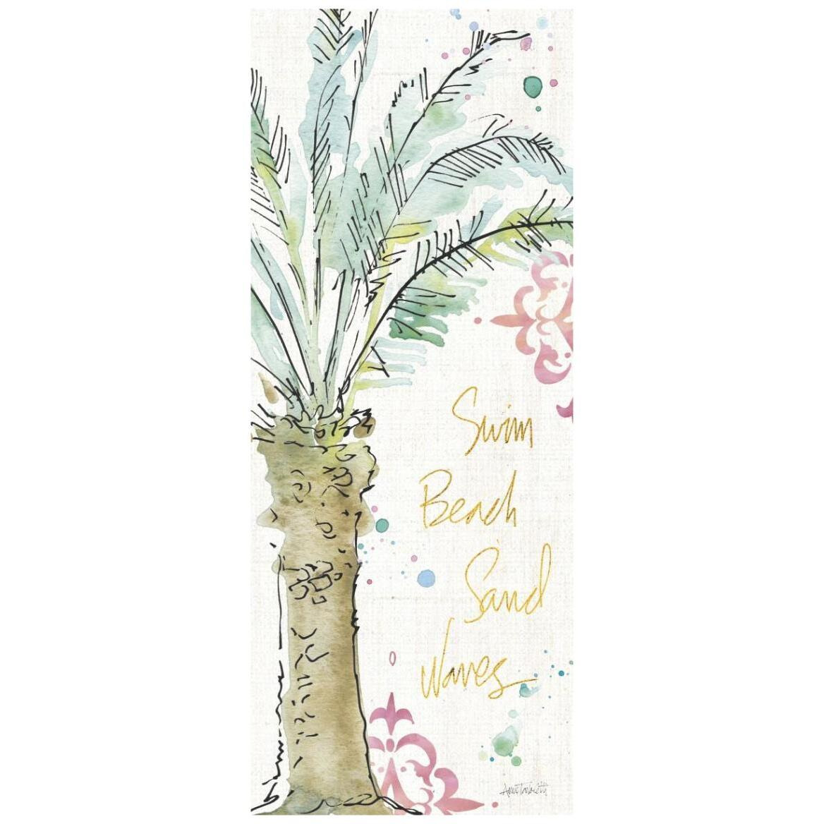 Palm Passion VI -Paper Art-18&quotx42"