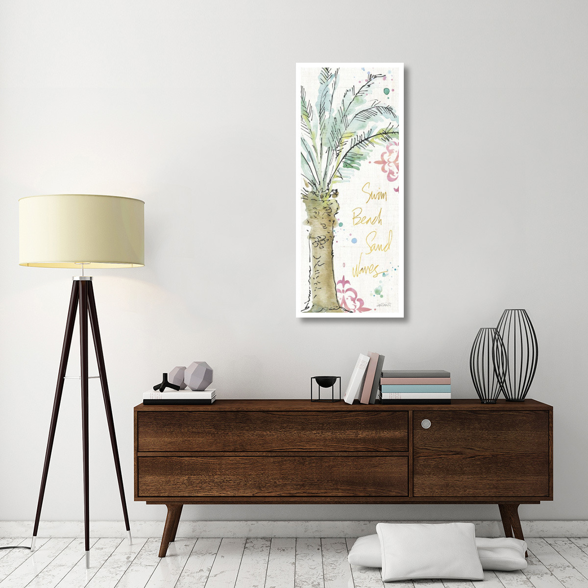 Palm Passion VI -Paper Art-22&quotx52"