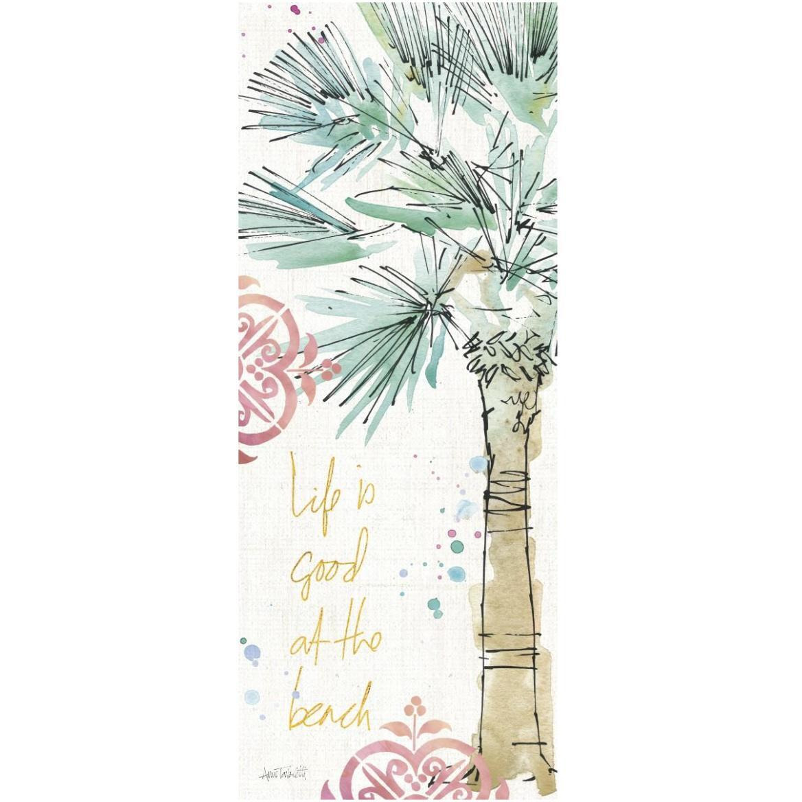 Palm Passion VII -Paper Art-26&quotx62"