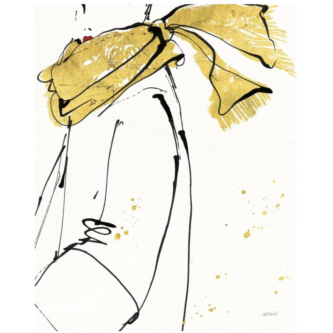 Fashion Strokes II -Paper Art-22&quotx26"