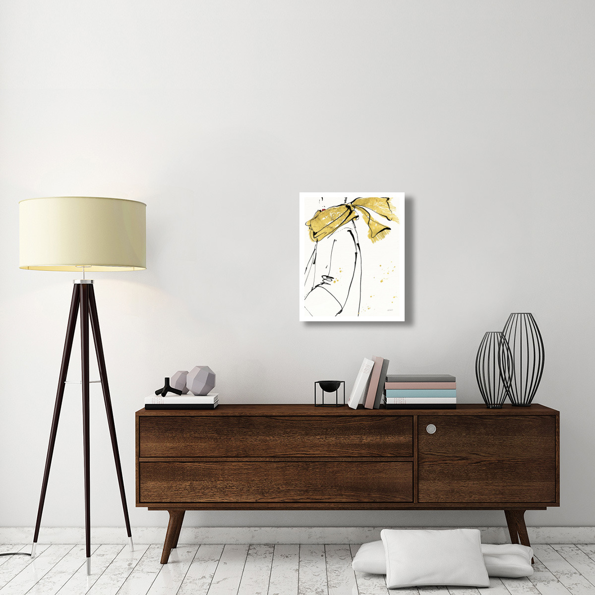 Fashion Strokes II -Paper Art-22&quotx26"