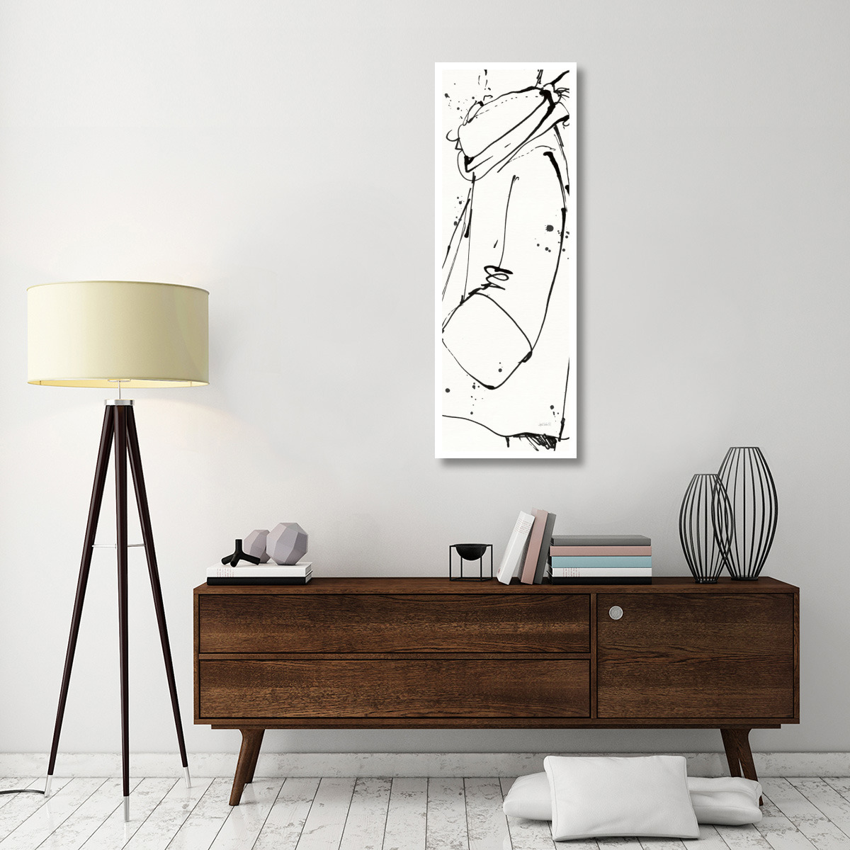 Fashion Strokes VI -Paper Art-20&quotx56"