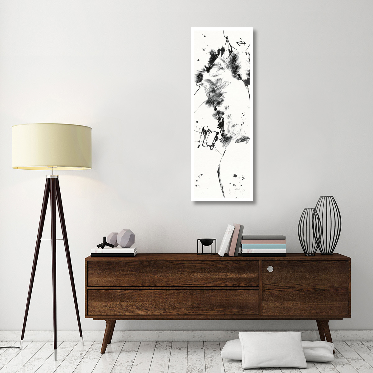 Fashion Strokes VIII -Paper Art-20&quotx56"