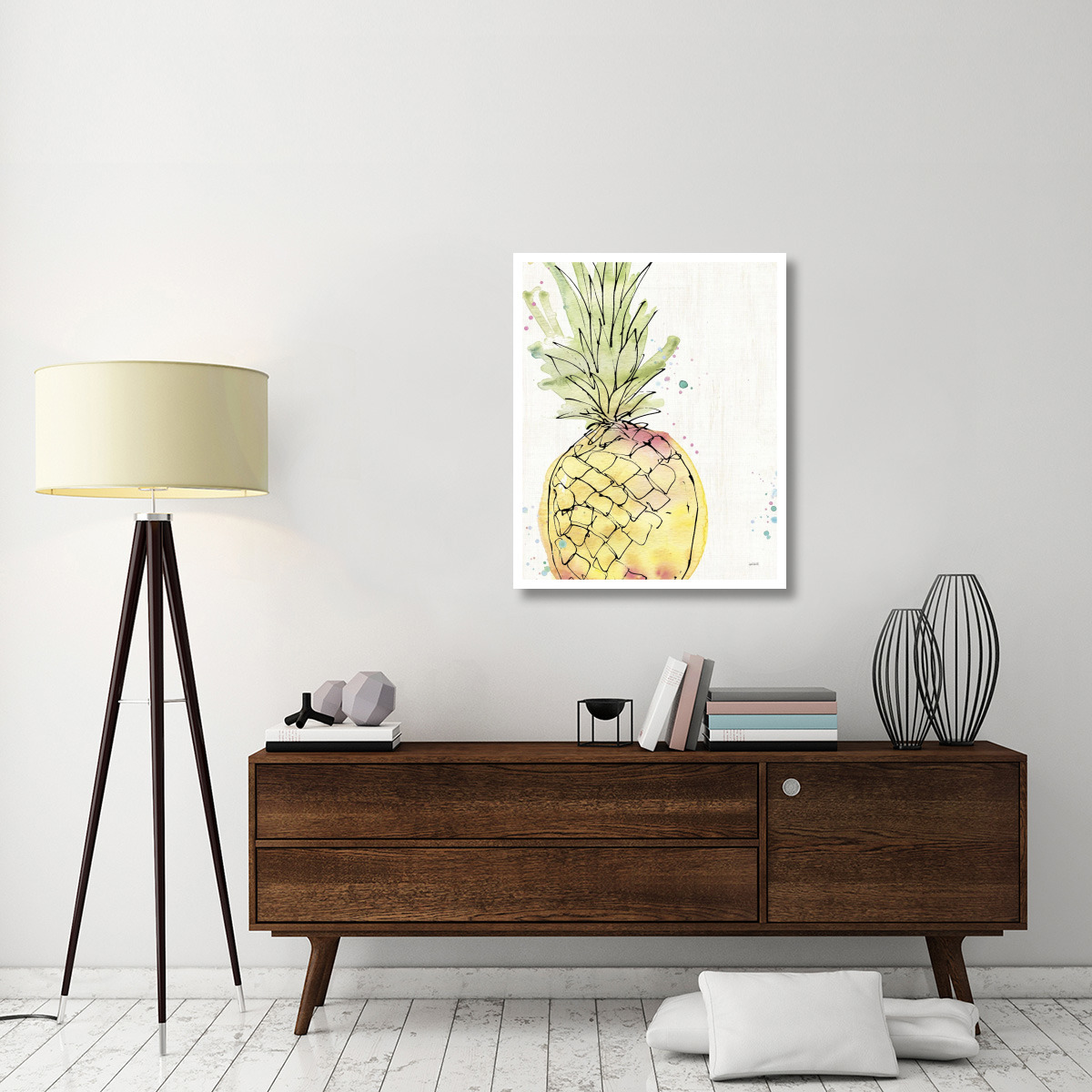 Palm Passion VIII no Words -Paper Art-30&quotx37"