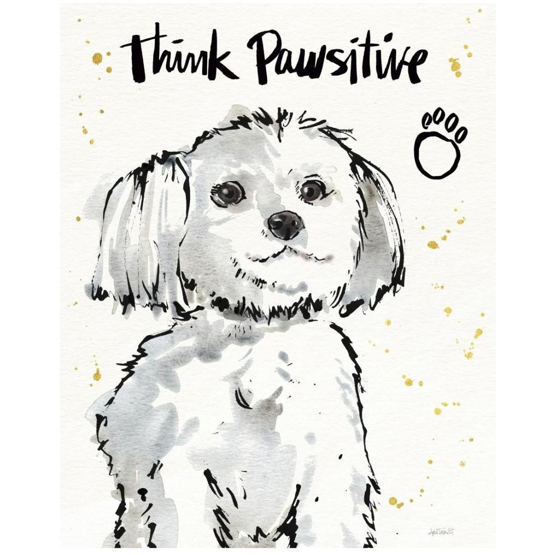 Strike a Paws IX -Paper Art-22&quotx26"