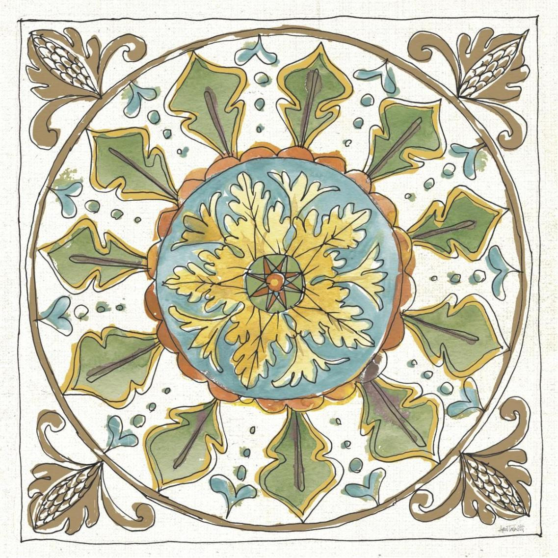 Tuscan Elegance VII -Paper Art-38&quotx38"