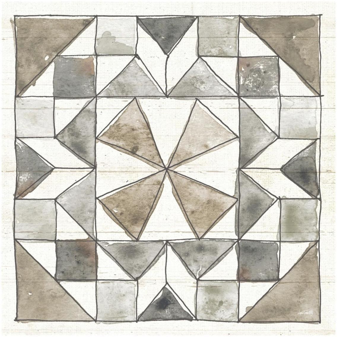 Farm Memories XII -Paper Art-32&quotx32"