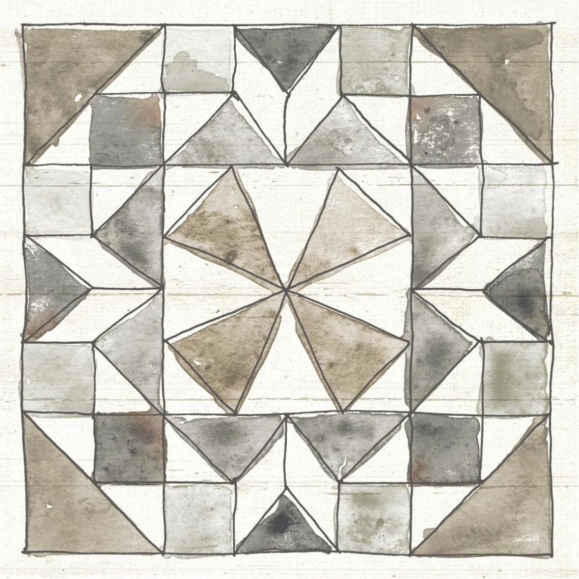 Farm Memories XII -Paper Art-38&quotx38"