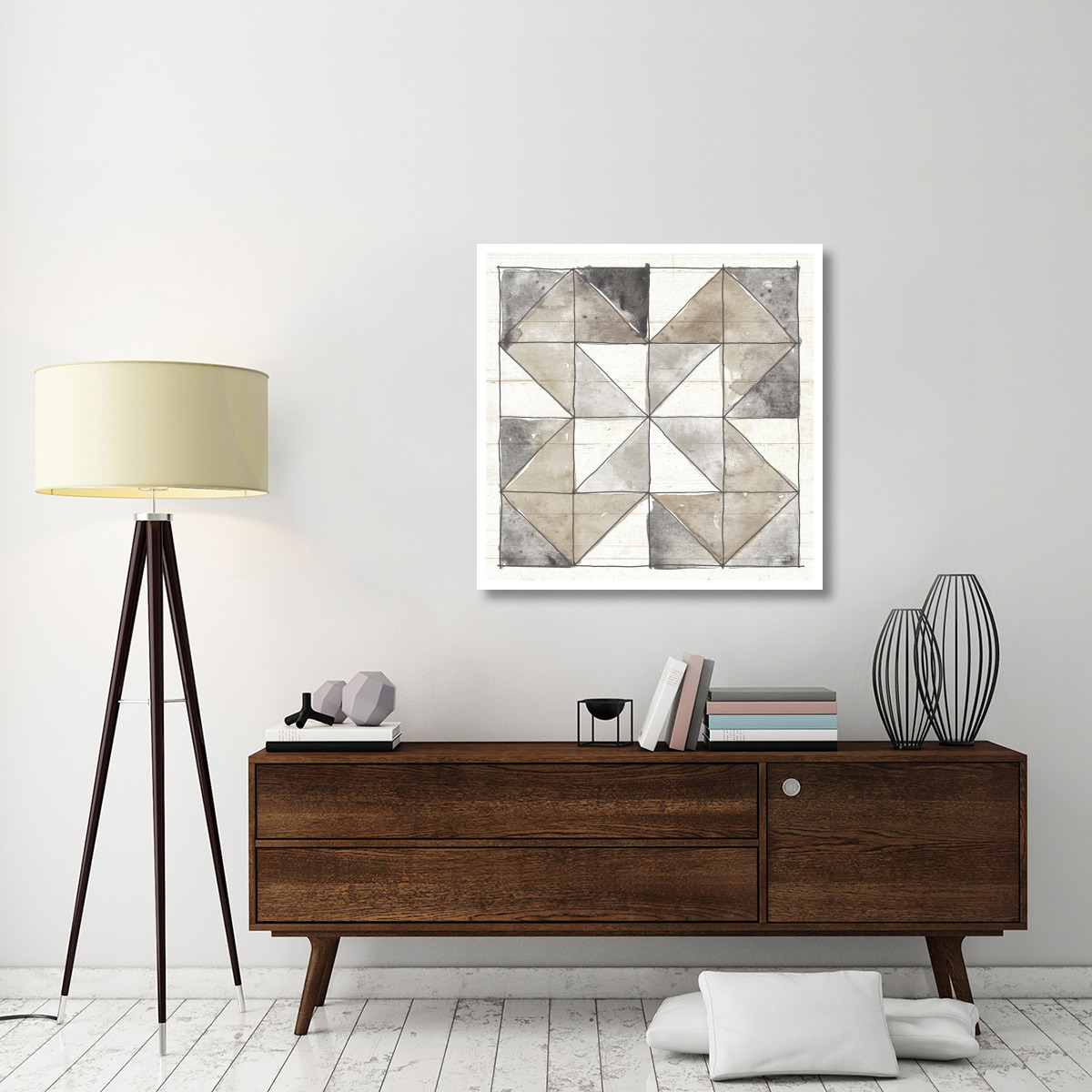 Farm Memories XIII -Paper Art-38&quotx38"