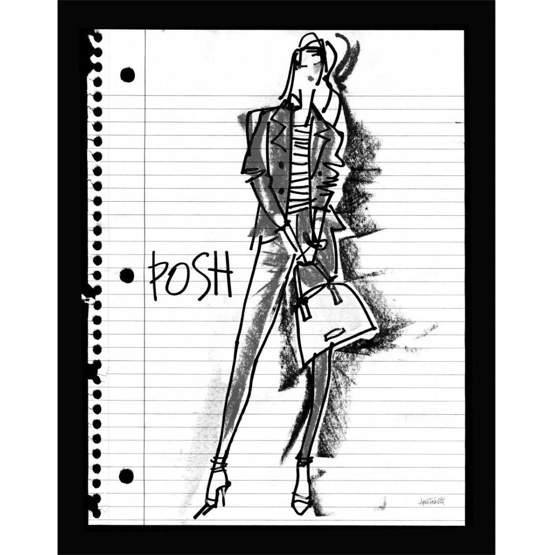 Doodle Posh -Paper Art-24&quotx30"