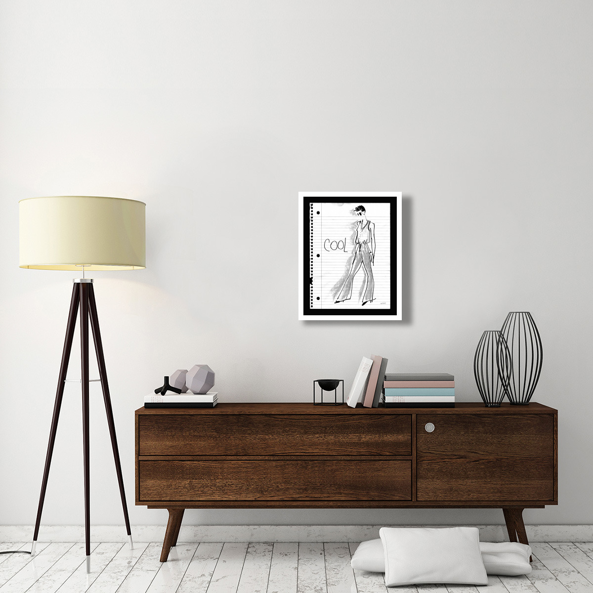 Doodle Cool -Paper Art-22&quotx26"