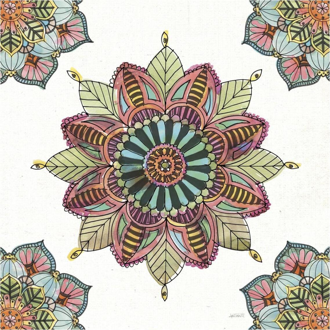 Mandala Morning VI -Paper Art-38&quotx38"