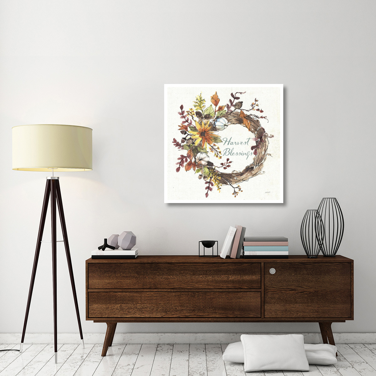 Festive Foliage IV -Paper Art-38&quotx38"