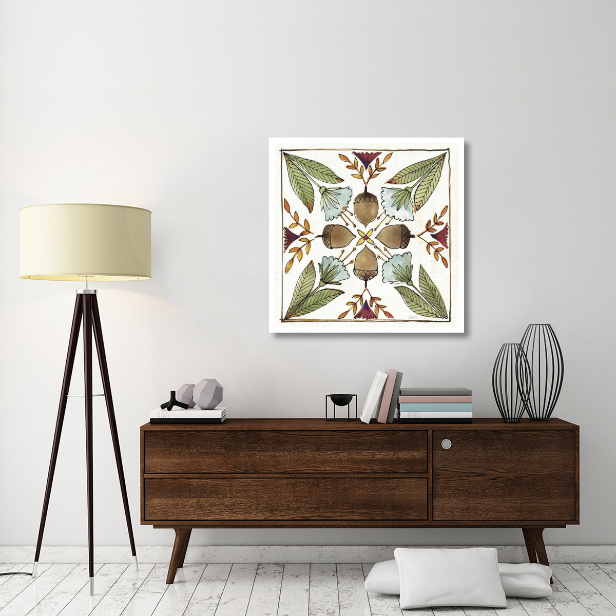 Festive Foliage VII -Paper Art-38&quotx38"