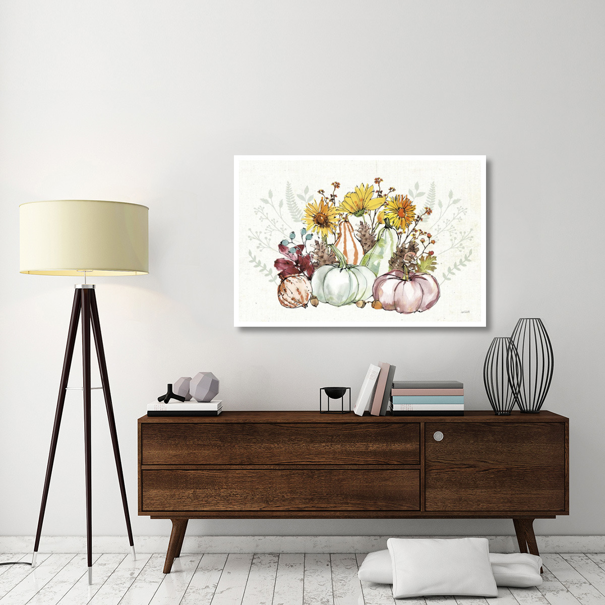 Festive Foliage XI -Paper Art-50&quotx34"