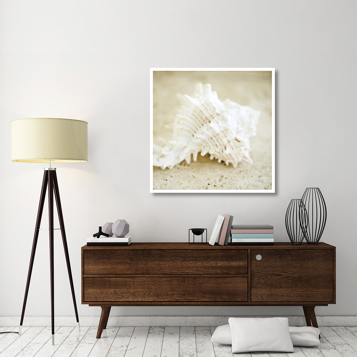 Seashore Shells II -Paper Art-42&quotx42"