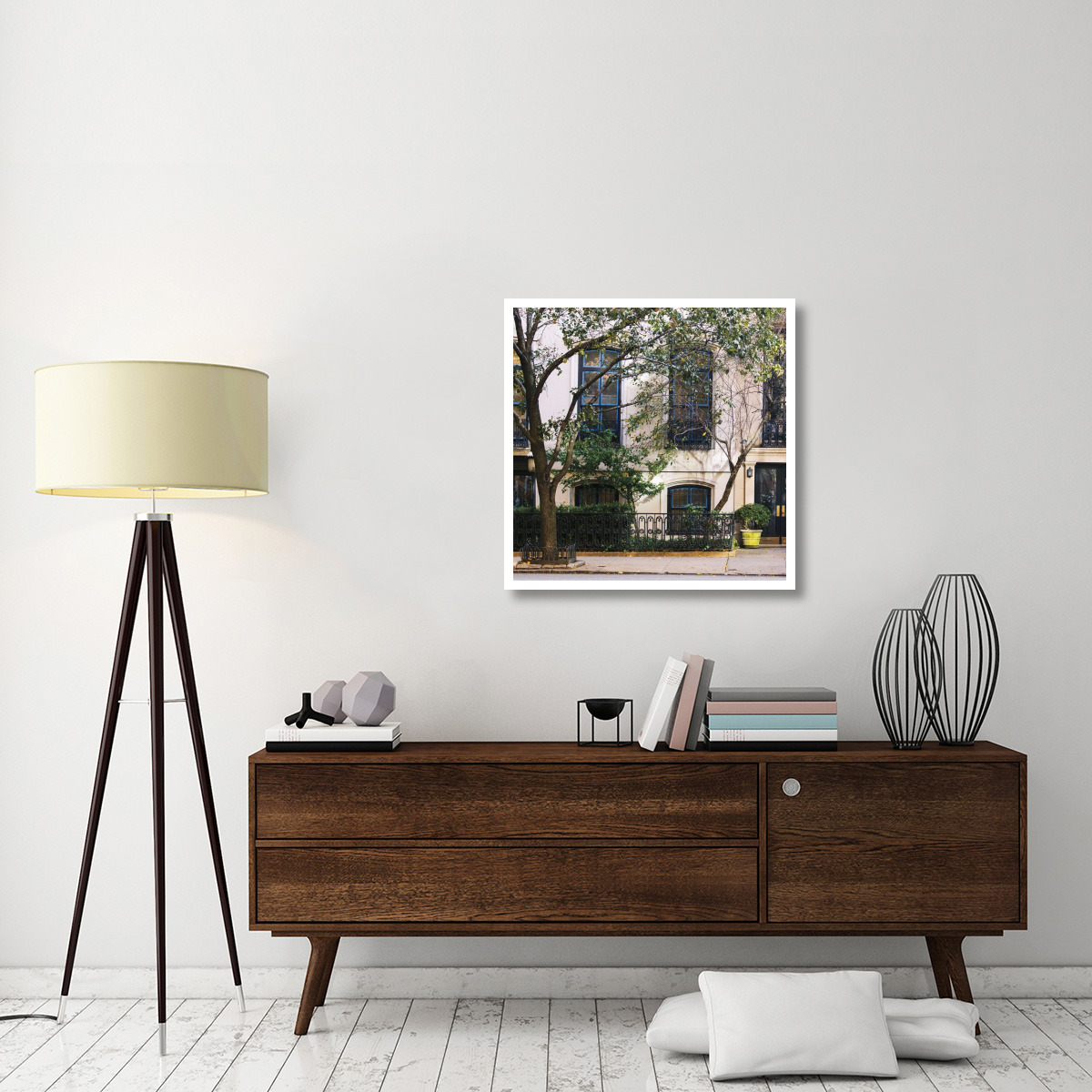Pretty NY Street -Paper Art-32&quotx32"