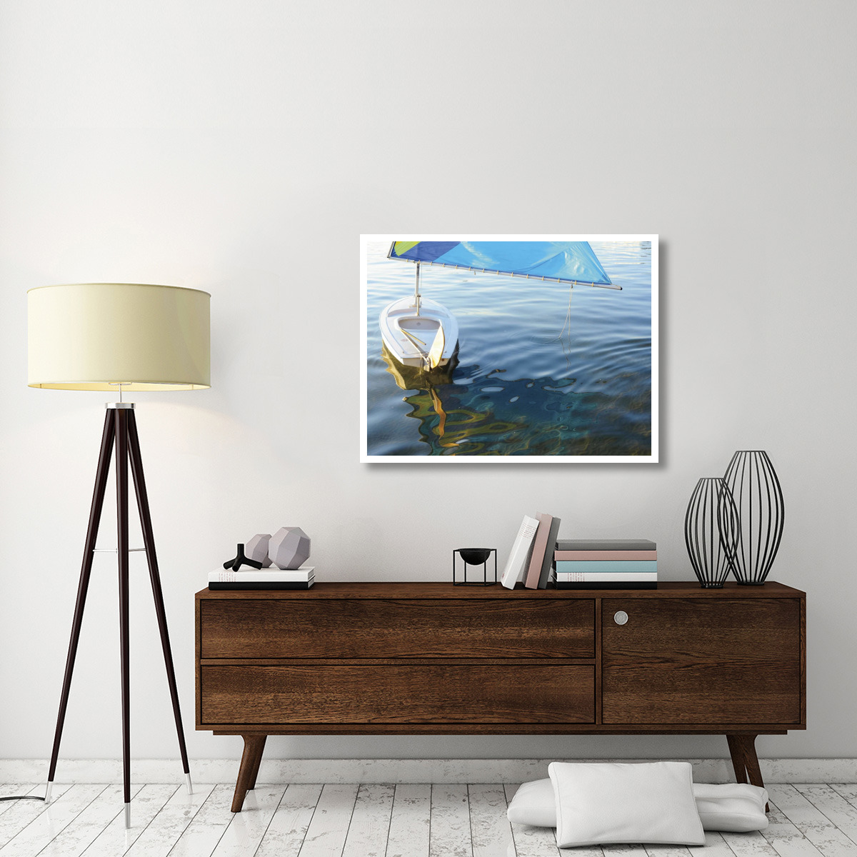 Summer Reflection -Paper Art-42&quotx32"