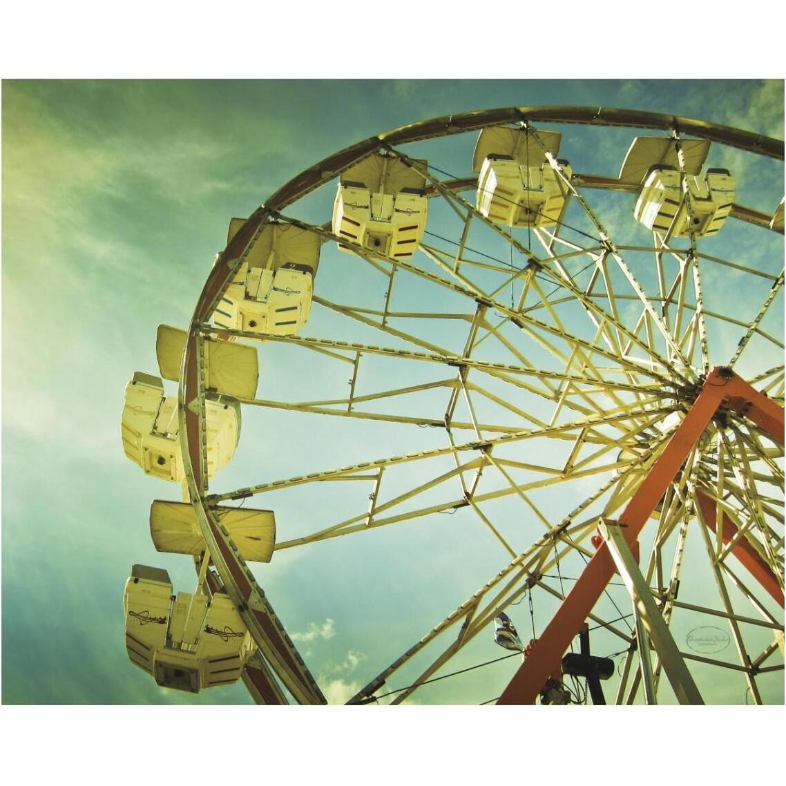 County Fair -Paper Art-37&quotx30"