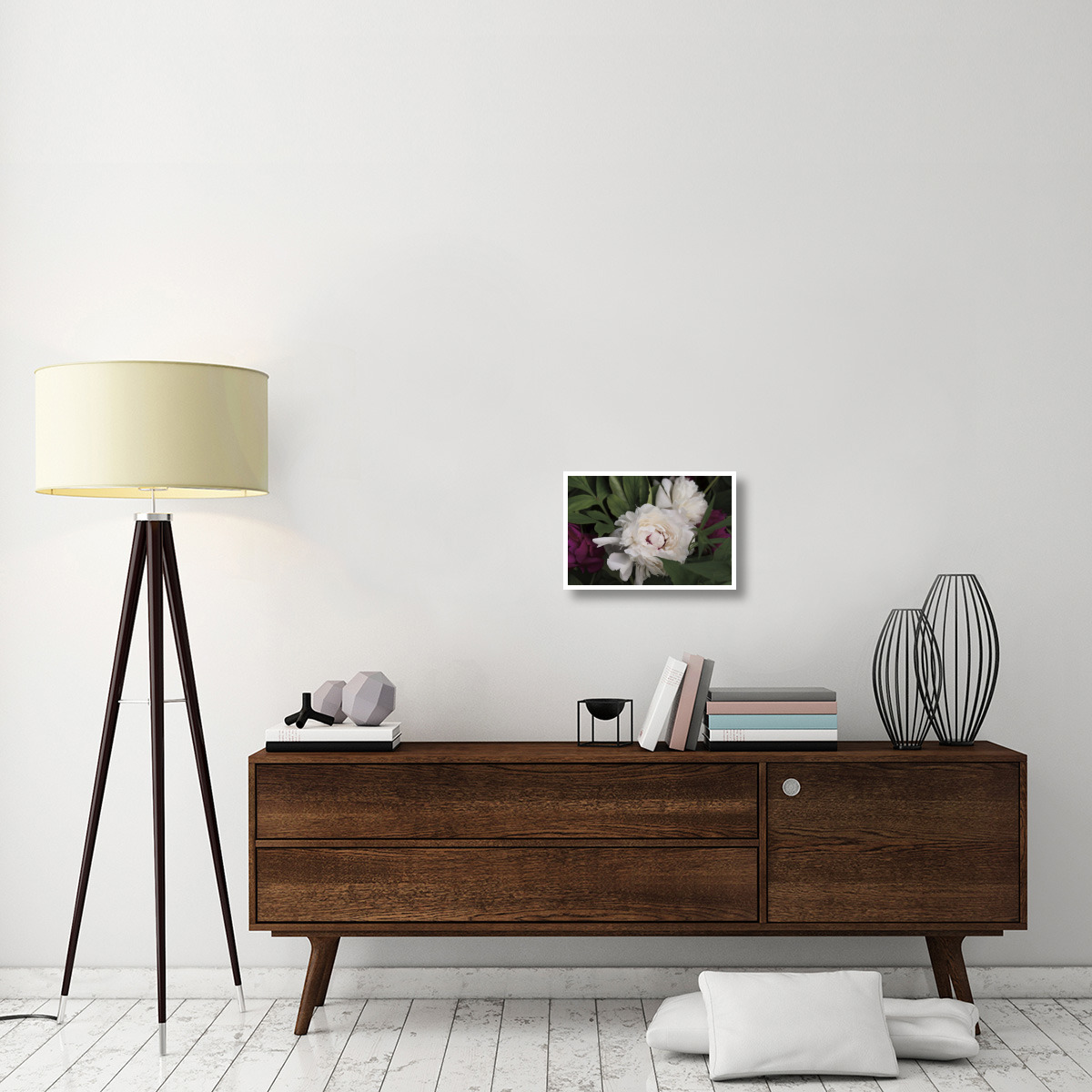 Peonies I -Paper Art-20&quotx14"