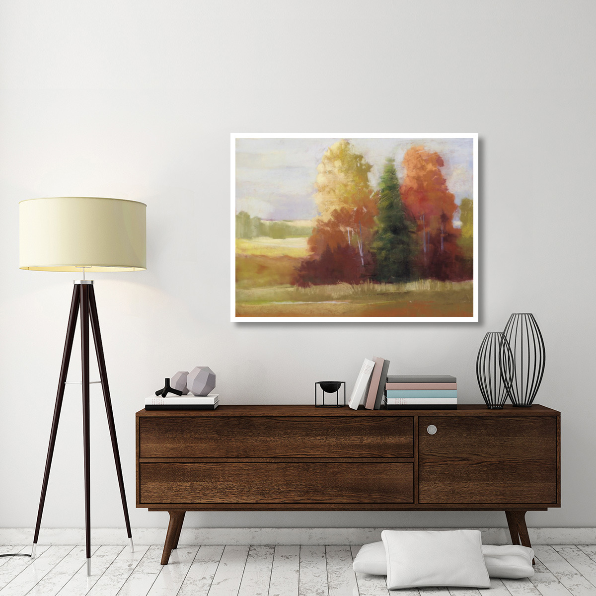 Autumn Leaves -Paper Art-50&quotx38"