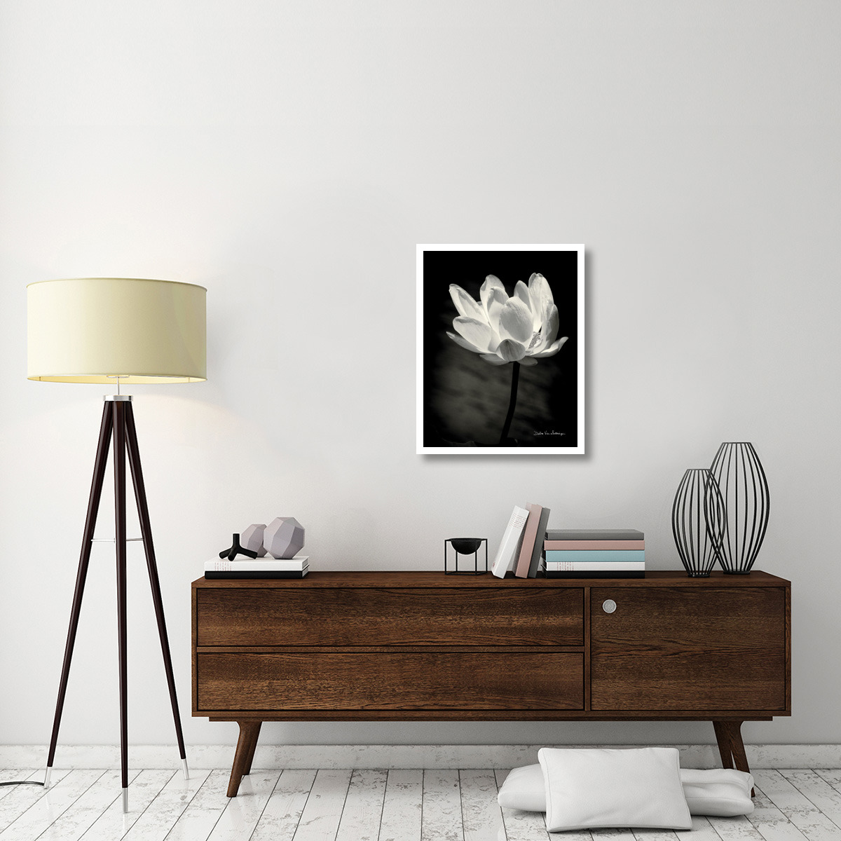 Lotus Flower X -Paper Art-24&quotx30"