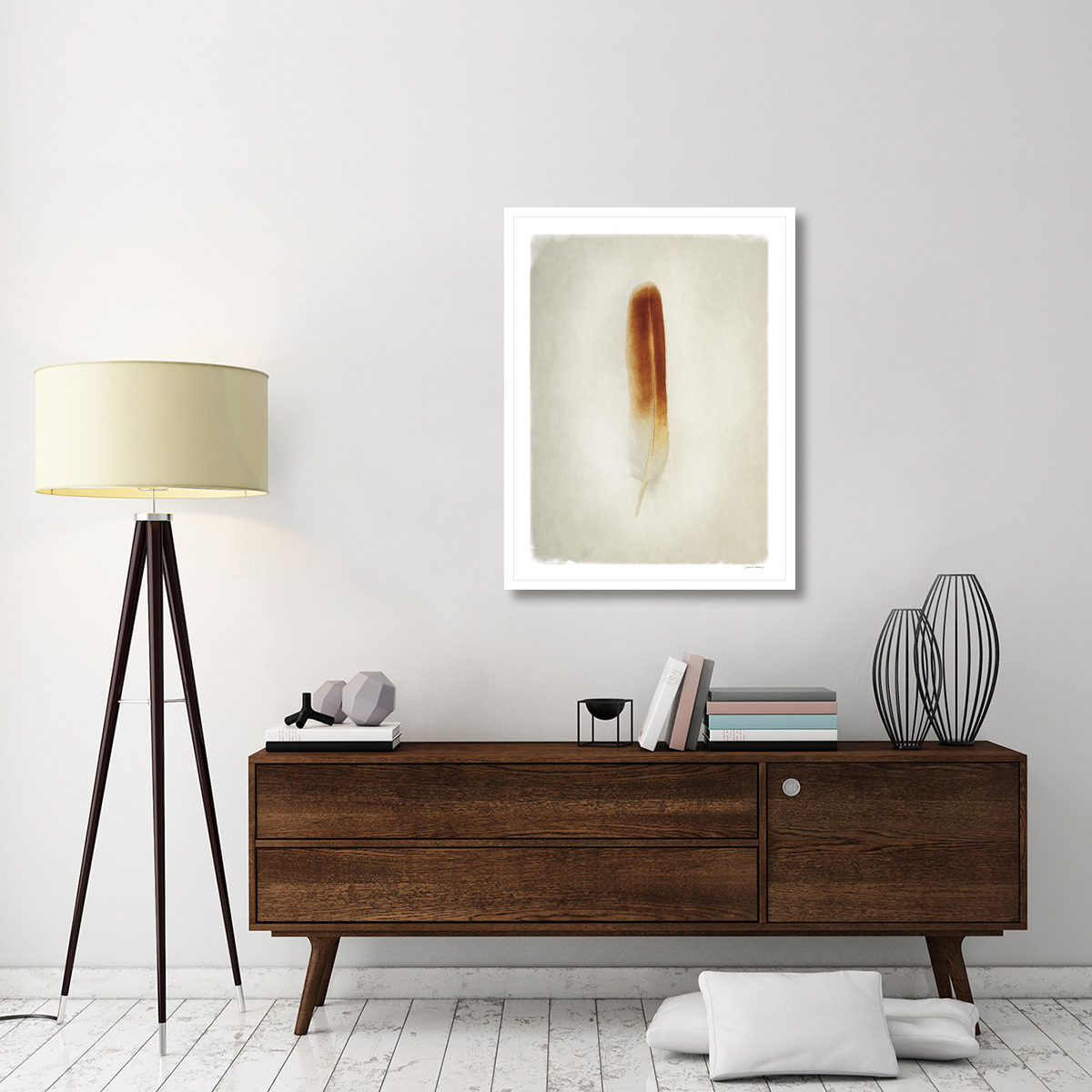Feather II -Paper Art-32&quotx42"