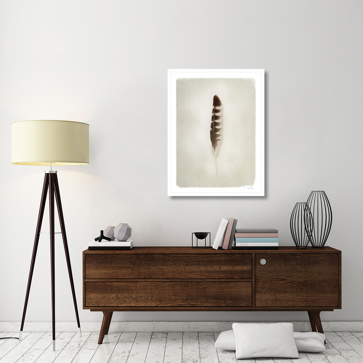 Feather IV -Paper Art-32&quotx42"